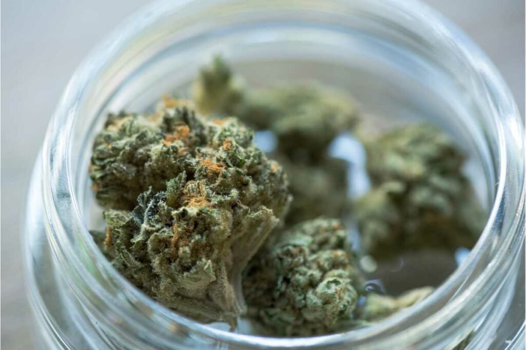 jar of weed